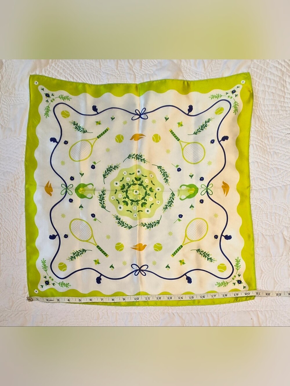 Limited-edition Dove x US Open 100% Silk Scarf